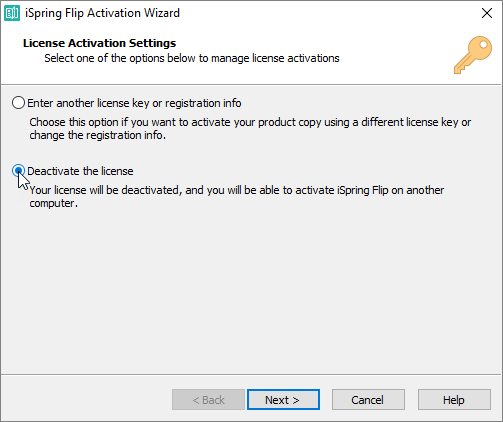 Uninstalling and Deactivating iSpring Flip