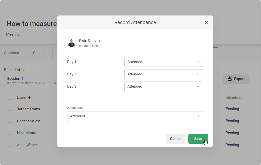 how-to-record-attendance