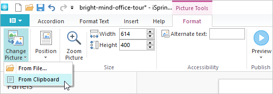 Positioner Image Adding and Editing Images