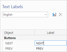 Text Labels