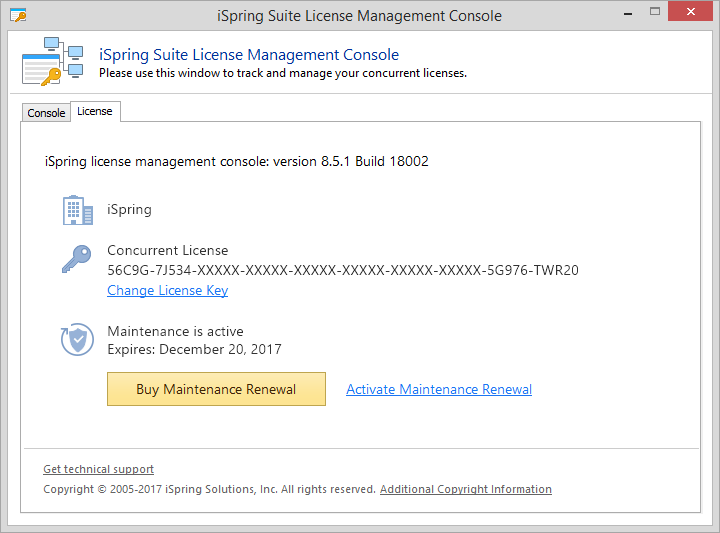 Ispring Licences License Server Installation