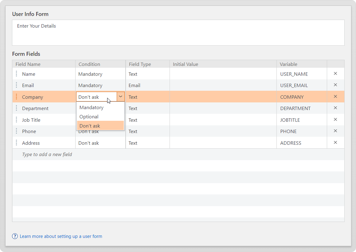 How to automatically pass user login details to a quiz