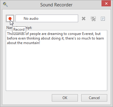 Adding Audio to Questions