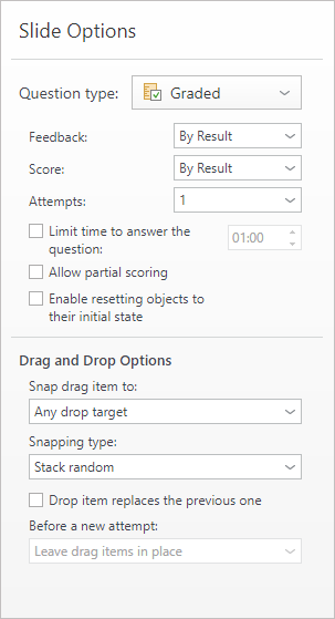 Drag and Drop